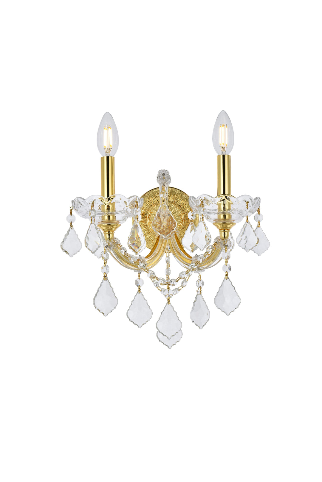 Maria Theresa Crystal Wall Sconce by Elegant - view 63