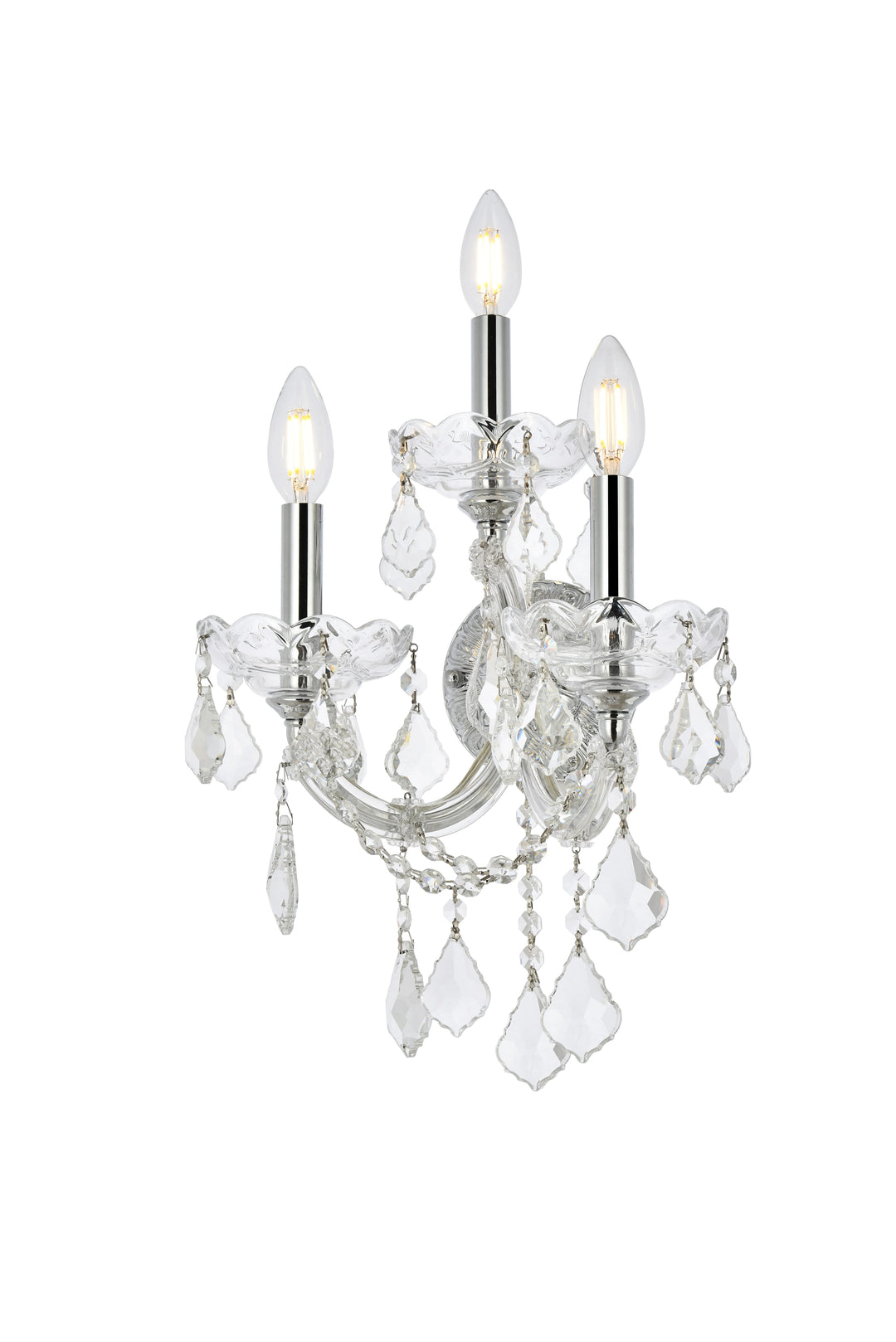 Maria Theresa Crystal Wall Sconce by Elegant - view 35
