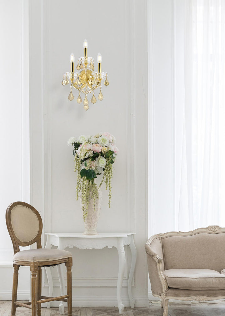 Maria Theresa Crystal Wall Sconce by Elegant - view 88