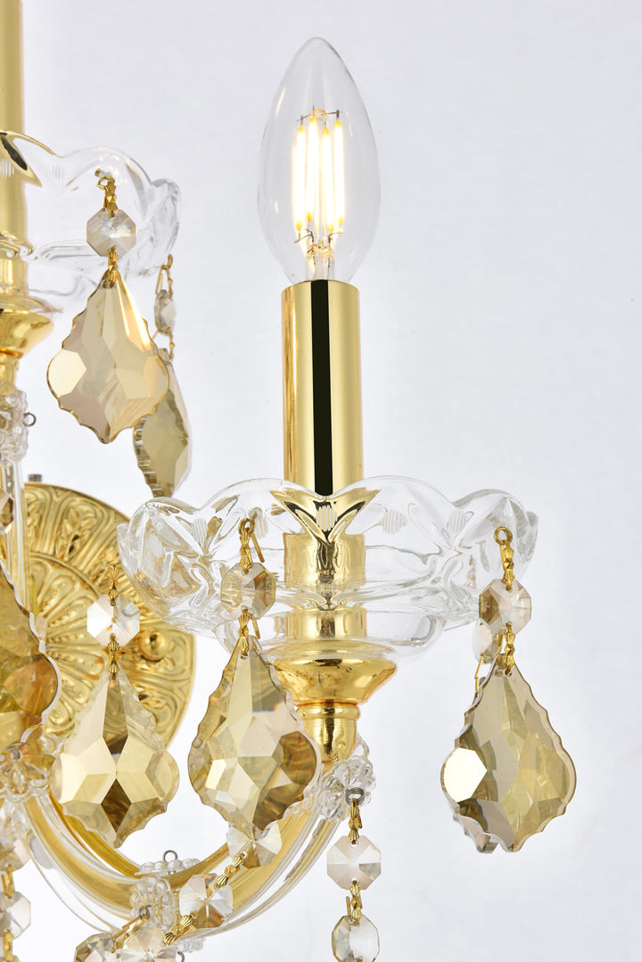 Maria Theresa Crystal Wall Sconce by Elegant - view 90