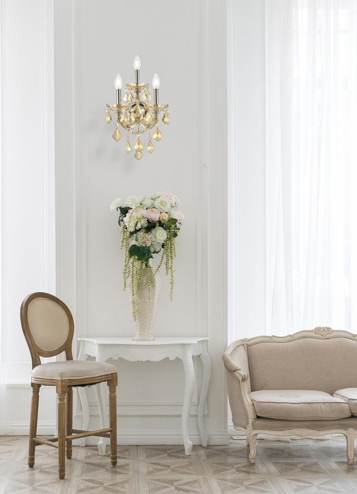 Maria Theresa Crystal Wall Sconce by Elegant - view 106