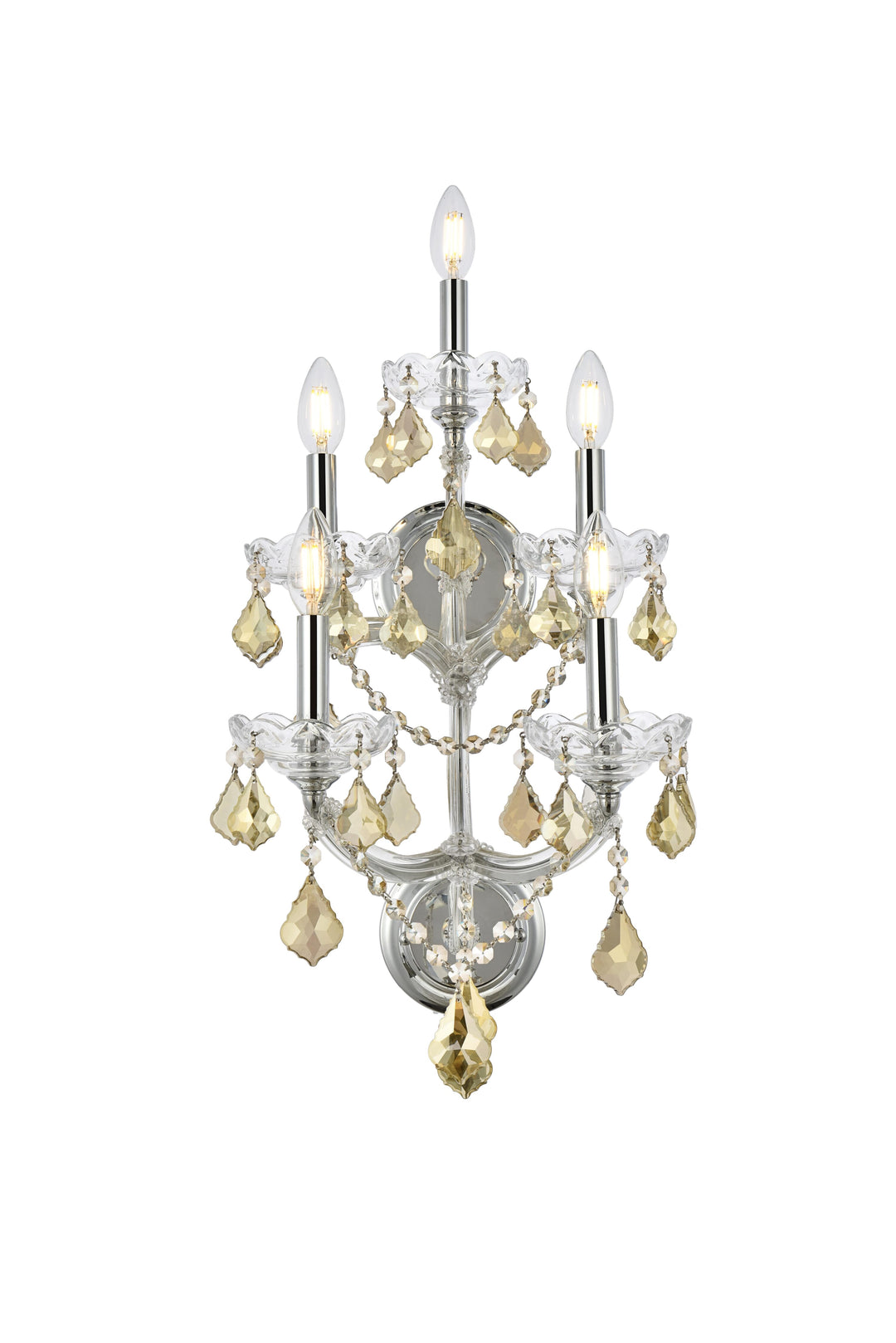 Maria Theresa Crystal Wall Sconce by Elegant - view 57