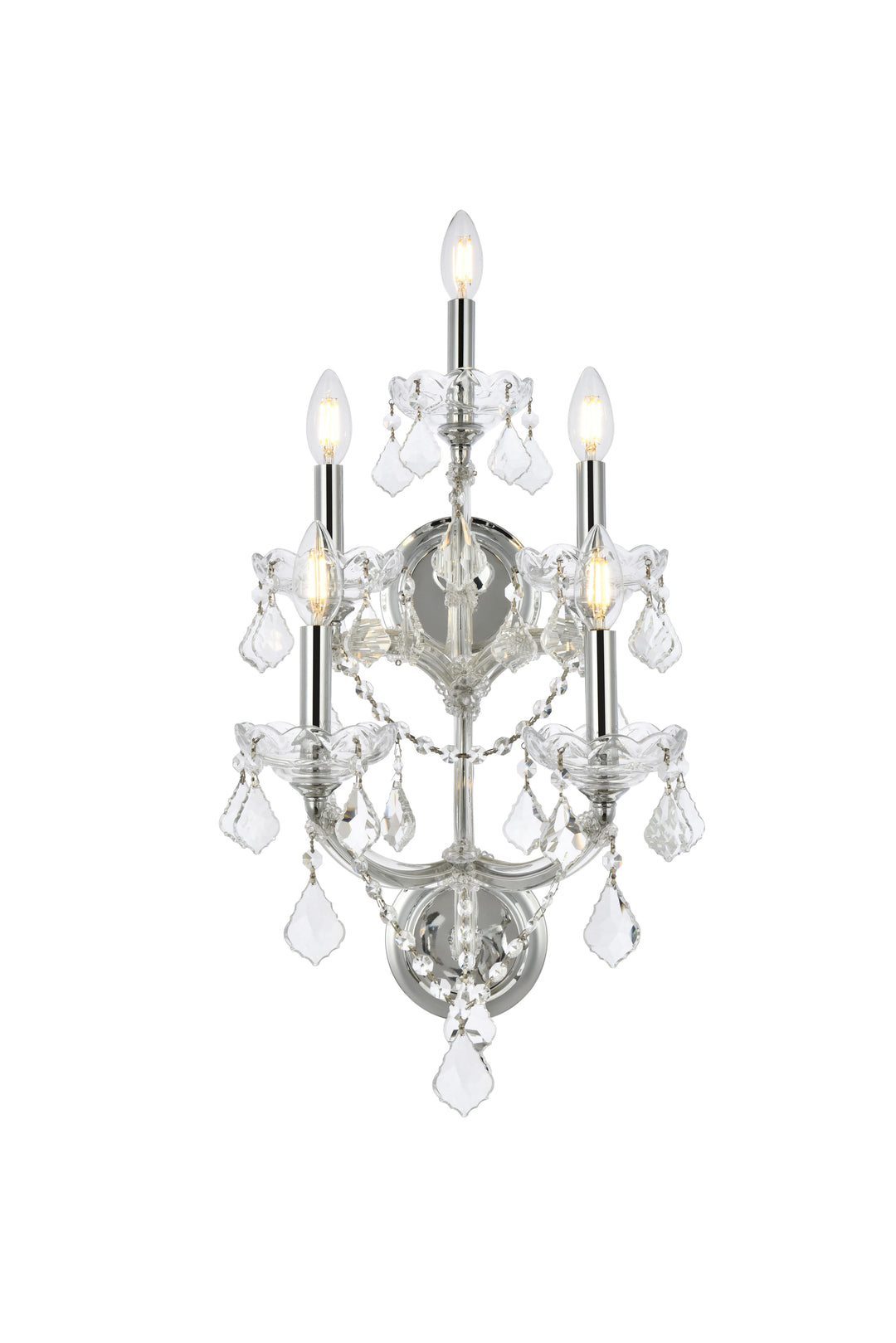 Maria Theresa Crystal Wall Sconce by Elegant - view 39