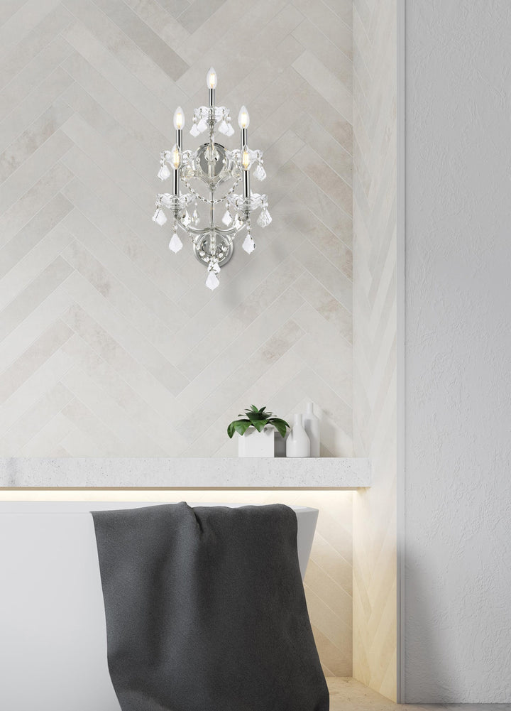 Maria Theresa Crystal Wall Sconce by Elegant - view 40