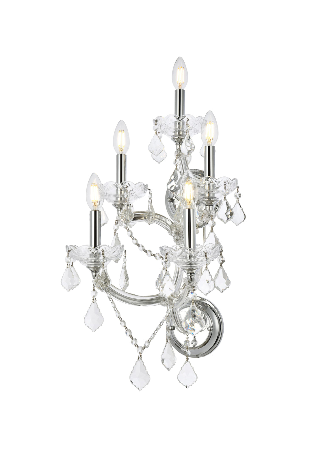 Maria Theresa Crystal Wall Sconce by Elegant - view 41