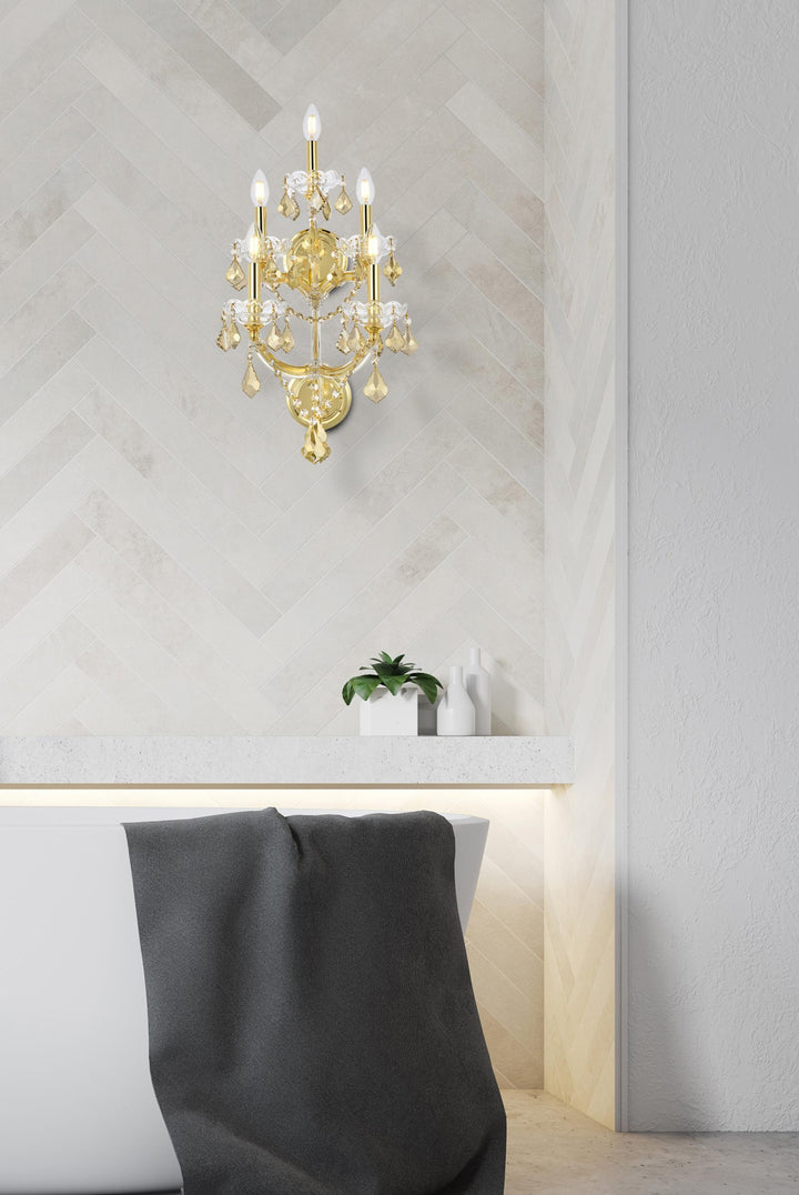 Maria Theresa Crystal Wall Sconce by Elegant - view 94