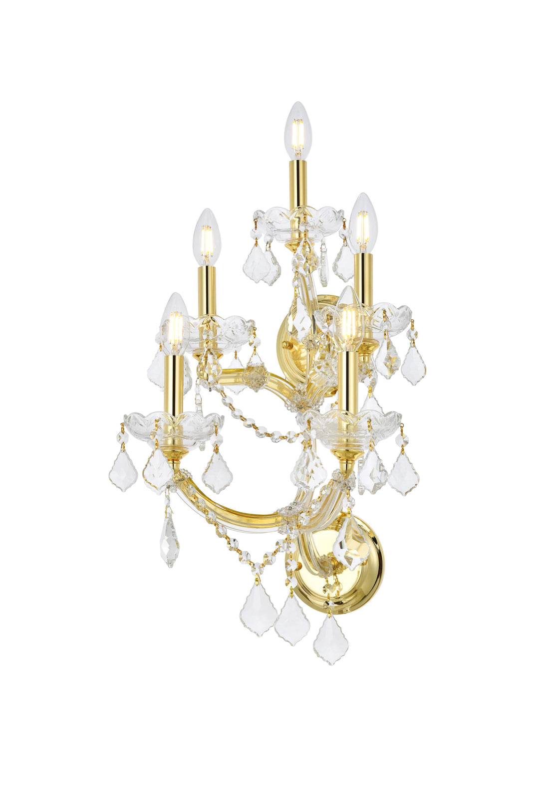 Maria Theresa Crystal Wall Sconce by Elegant - view 77