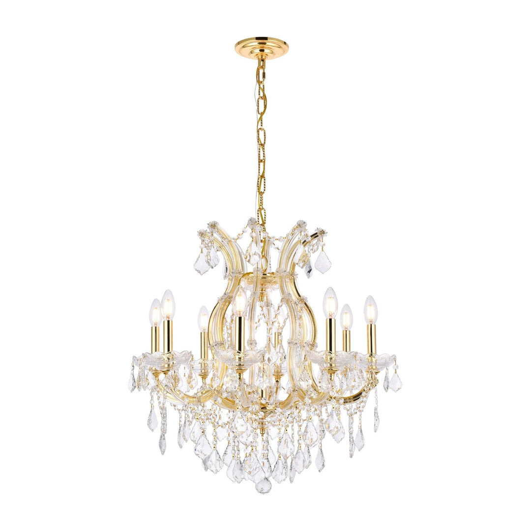 Maria Theresa Crystal Chandelier in Gold by Elegant