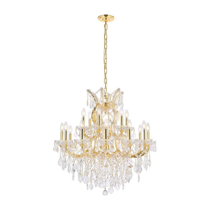 Maria Theresa Crystal Chandelier in Gold by Elegant