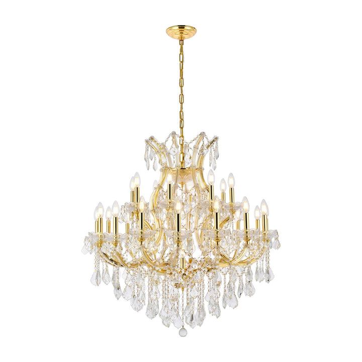 Maria Theresa Crystal Chandelier in Gold by Elegant