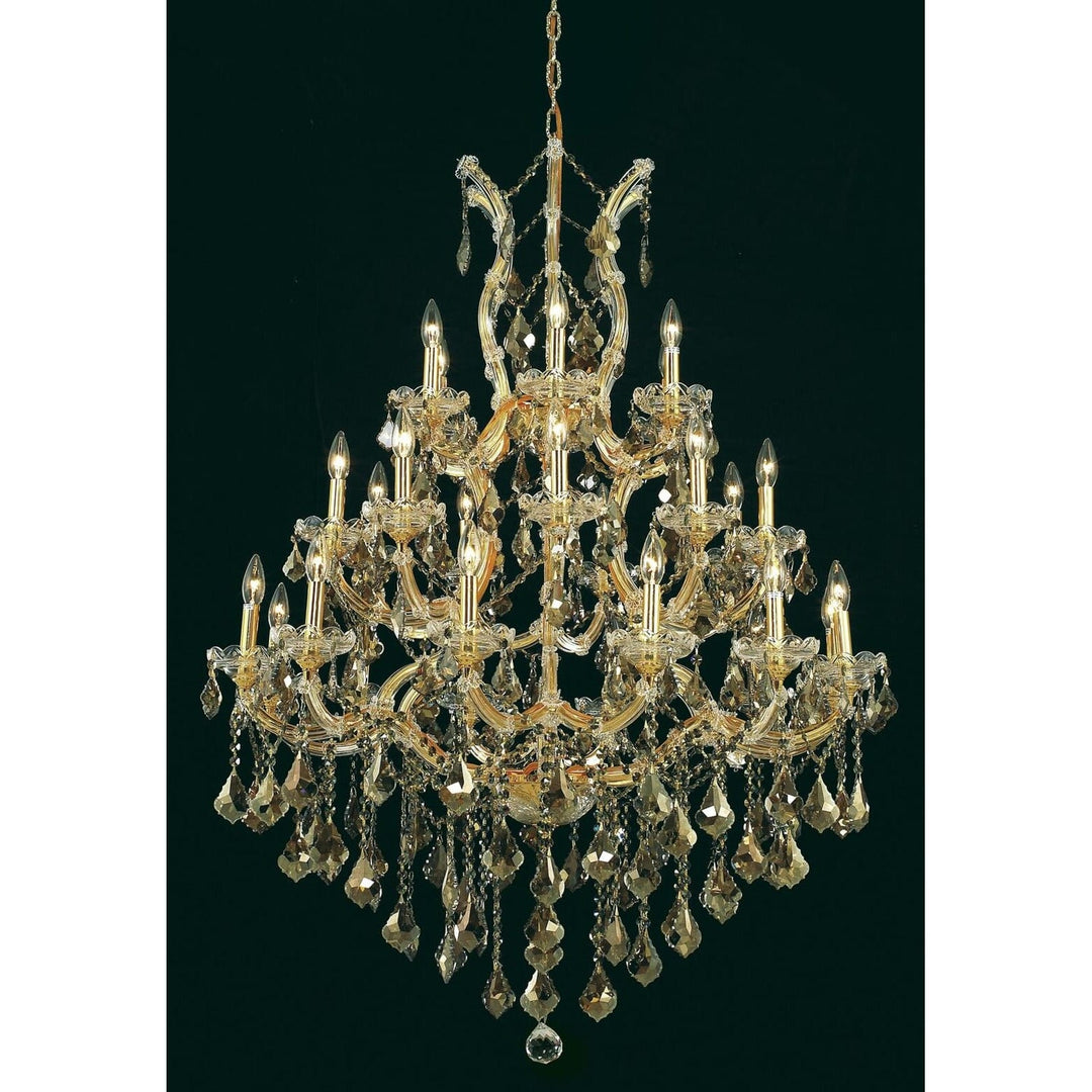 Maria Theresa Crystal Chandelier in Gold by Elegant