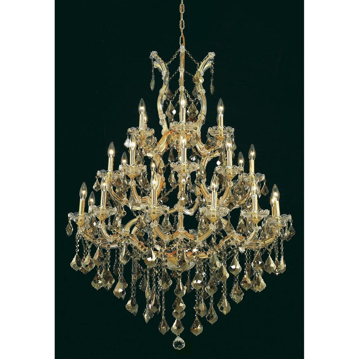 Maria Theresa Crystal Chandelier in Gold by Elegant