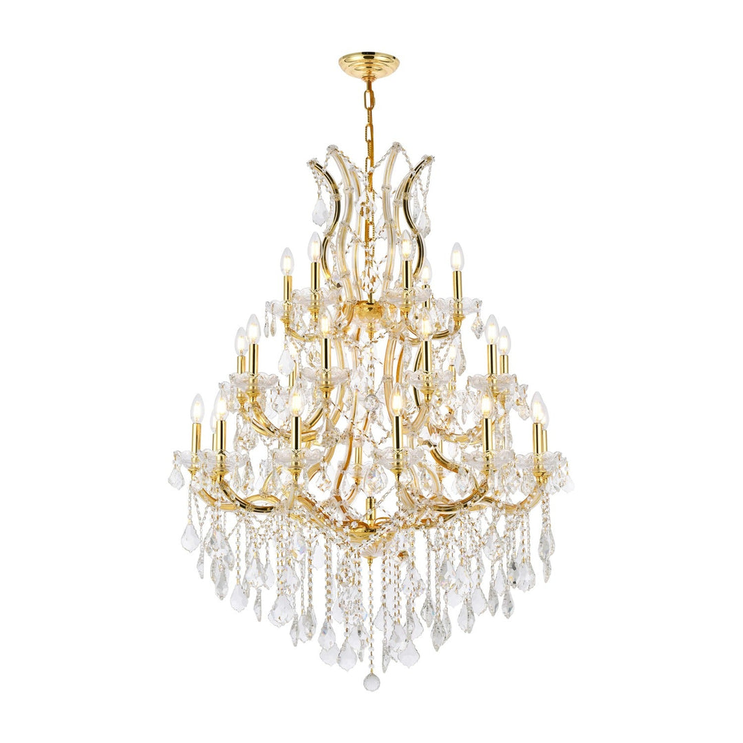 Maria Theresa Crystal Chandelier in Gold by Elegant
