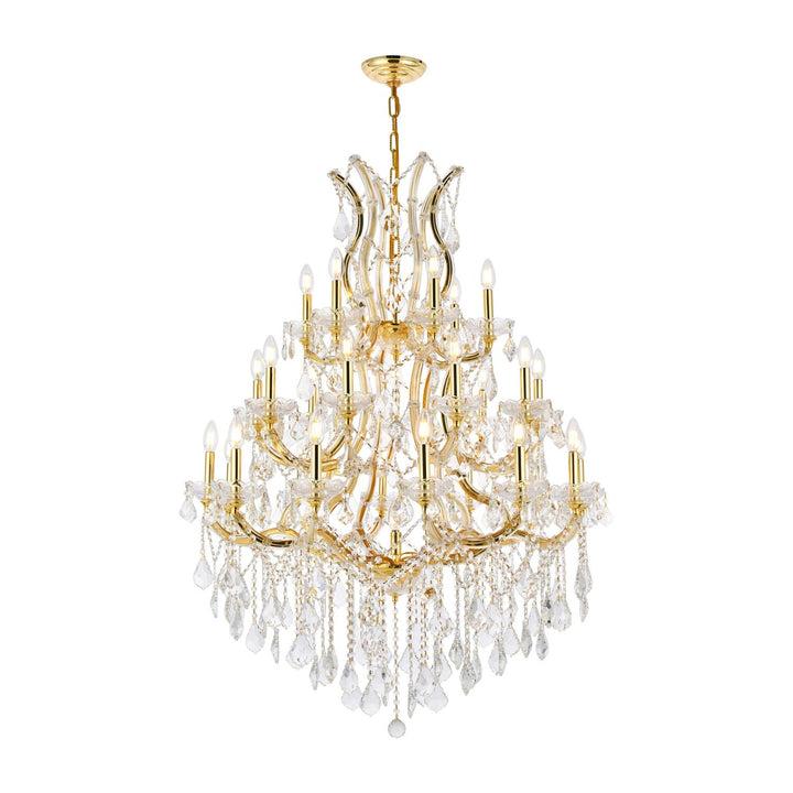 Maria Theresa Crystal Chandelier in Gold by Elegant