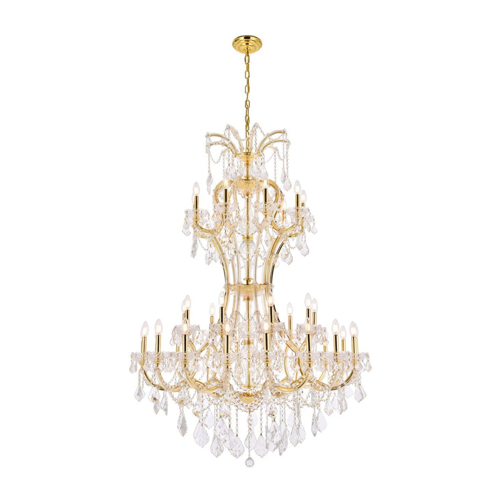 Maria Theresa Crystal Chandelier in Gold by Elegant