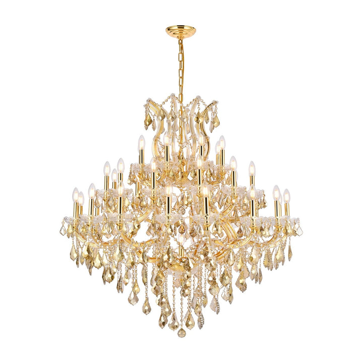 Maria Theresa Crystal Chandelier in Gold by Elegant