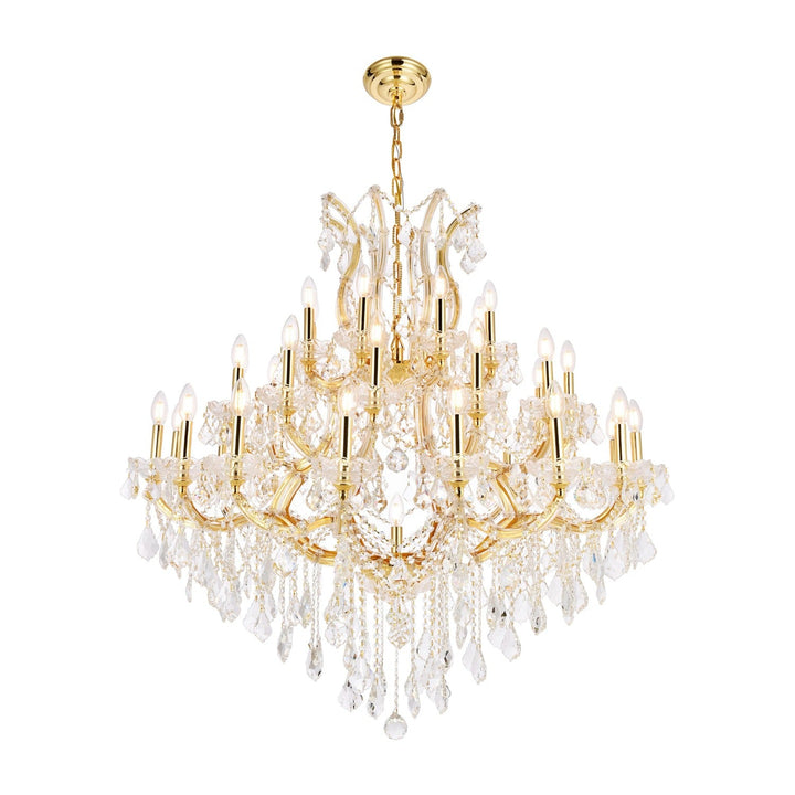 Maria Theresa Crystal Chandelier in Gold by Elegant