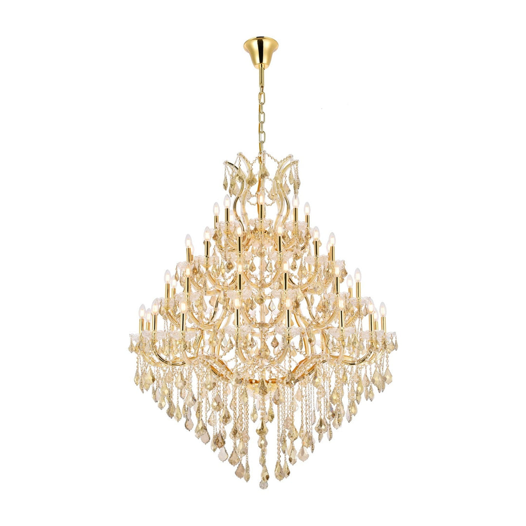 Maria Theresa Crystal Chandelier in Gold by Elegant