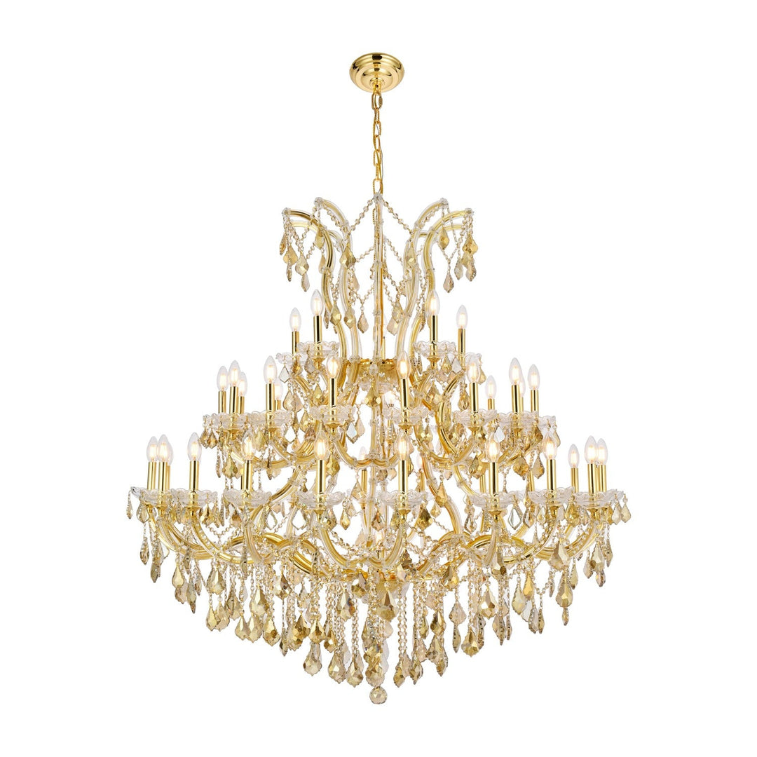 Maria Theresa Crystal Chandelier in Gold by Elegant