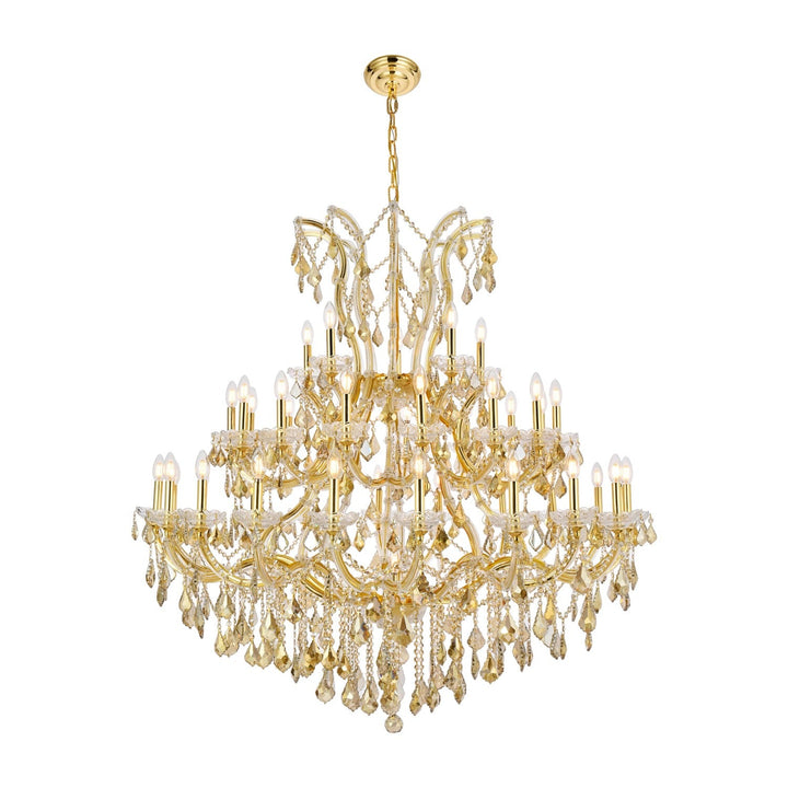 Maria Theresa Crystal Chandelier in Gold by Elegant