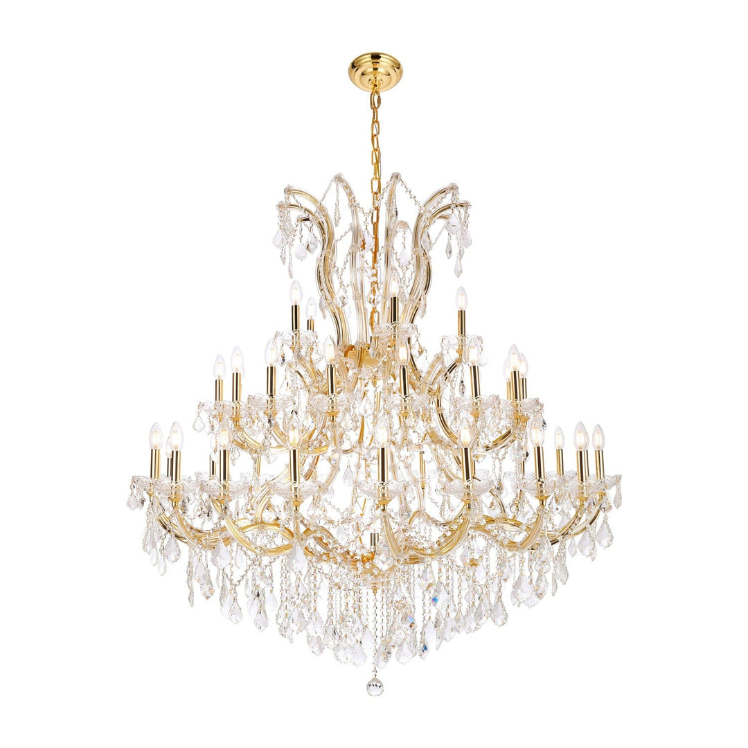 Maria Theresa Crystal Chandelier in Gold by Elegant