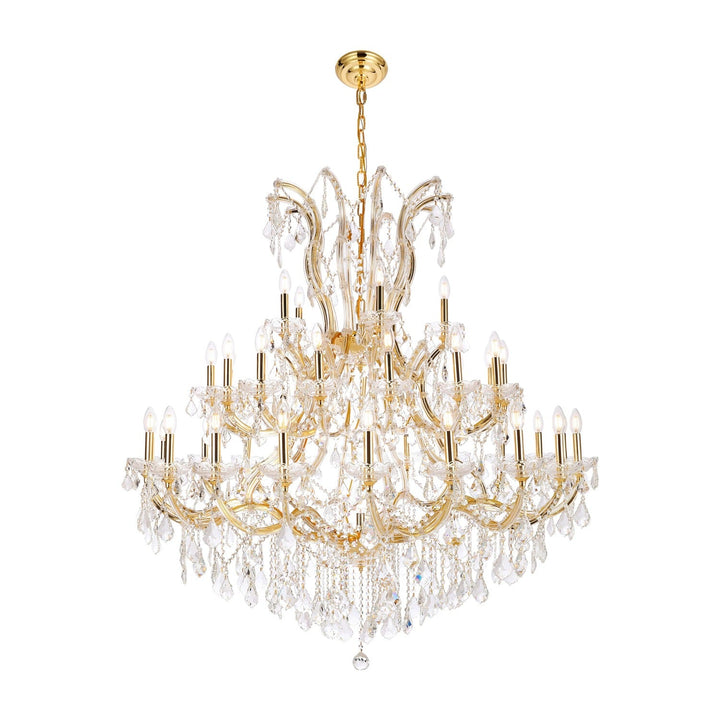 Maria Theresa Crystal Chandelier in Gold by Elegant