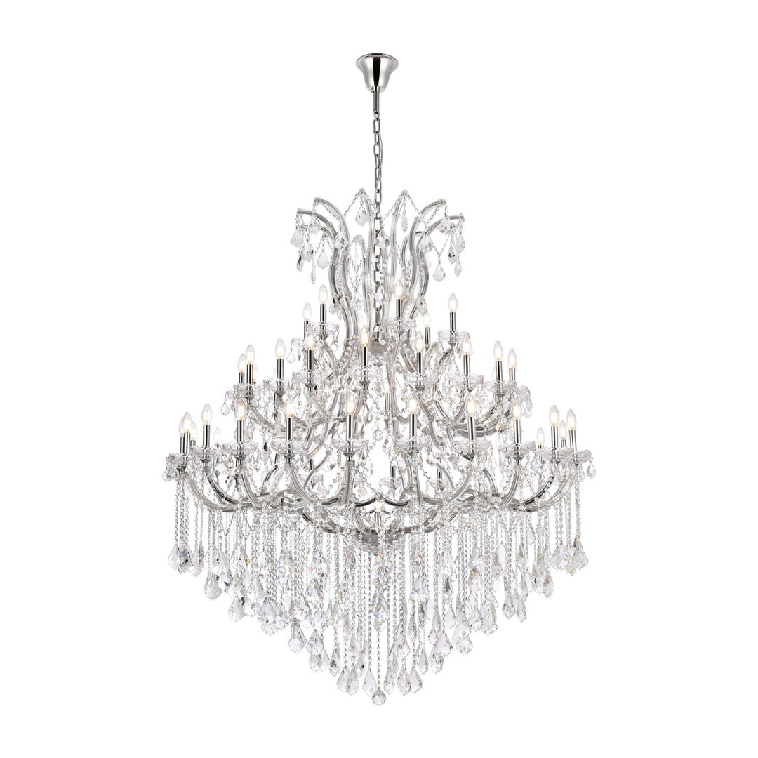 Maria Theresa Crystal Chandelier in Chrome by Elegant