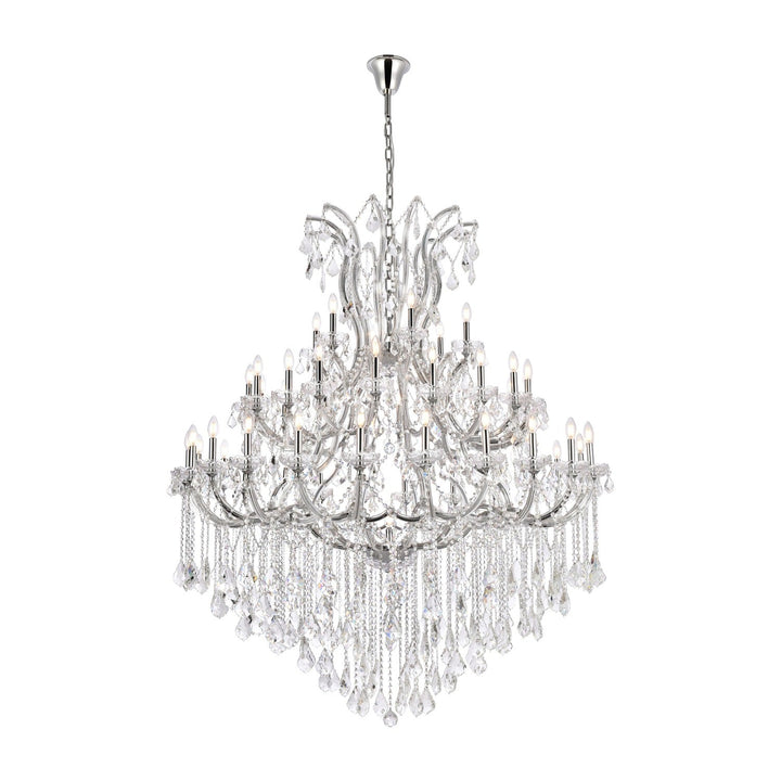 Maria Theresa Crystal Chandelier in Chrome by Elegant