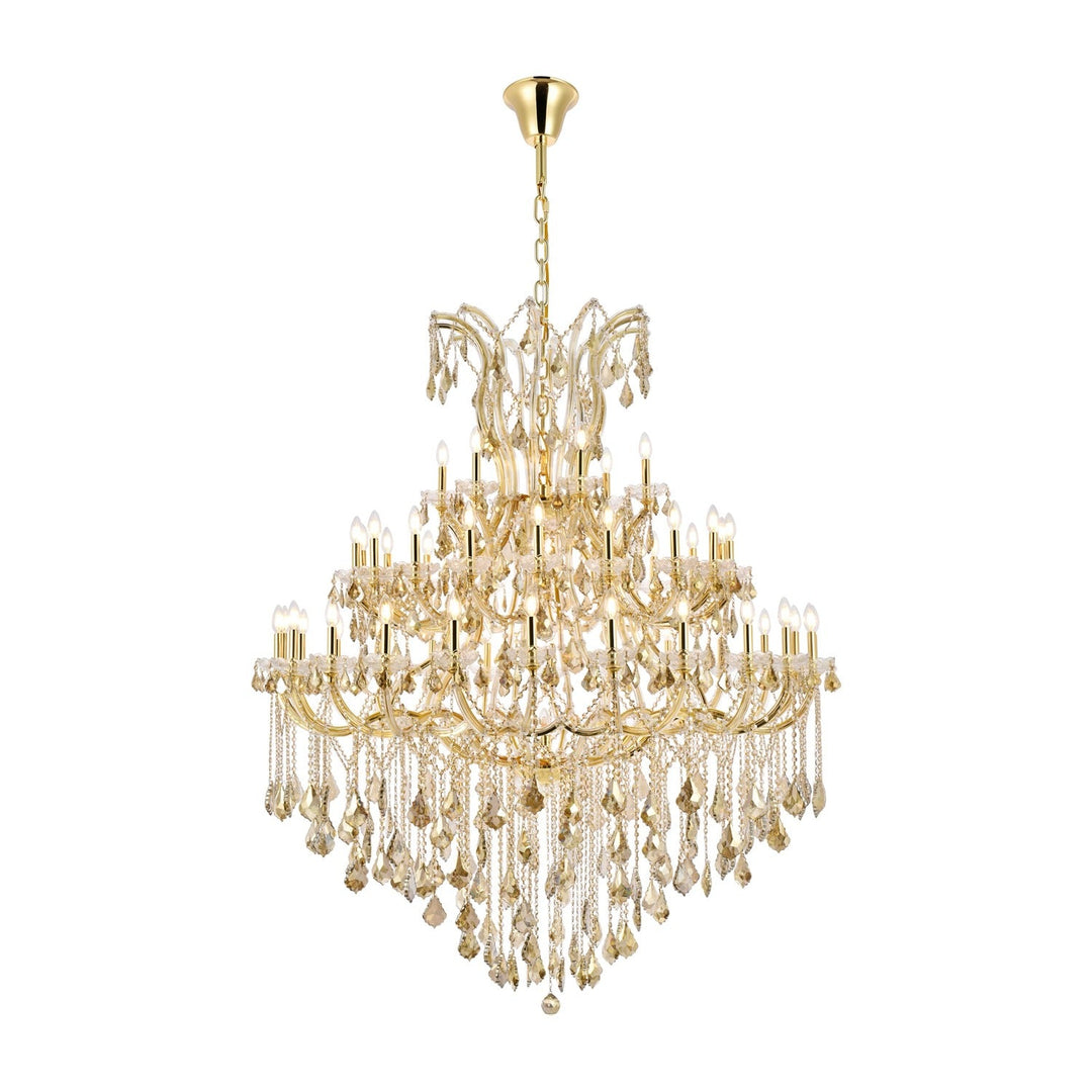 Maria Theresa Crystal Chandelier in Gold by Elegant