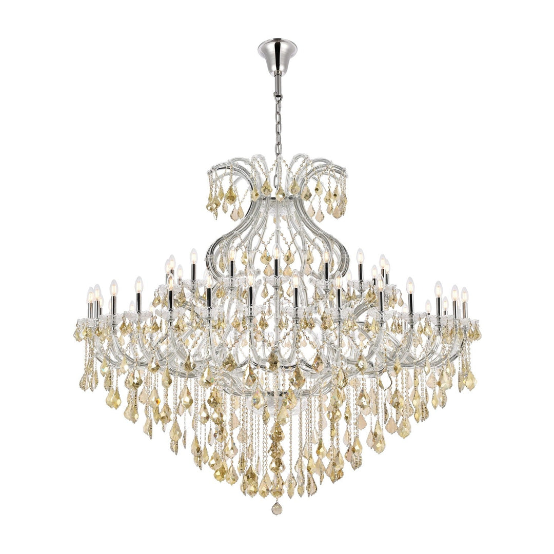 Maria Theresa Crystal Chandelier in Chrome by Elegant
