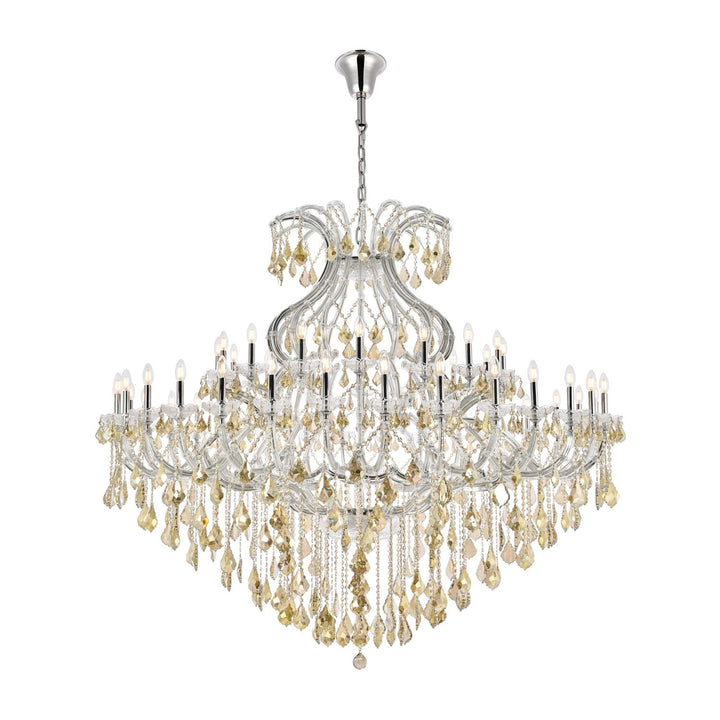 Maria Theresa Crystal Chandelier in Chrome by Elegant