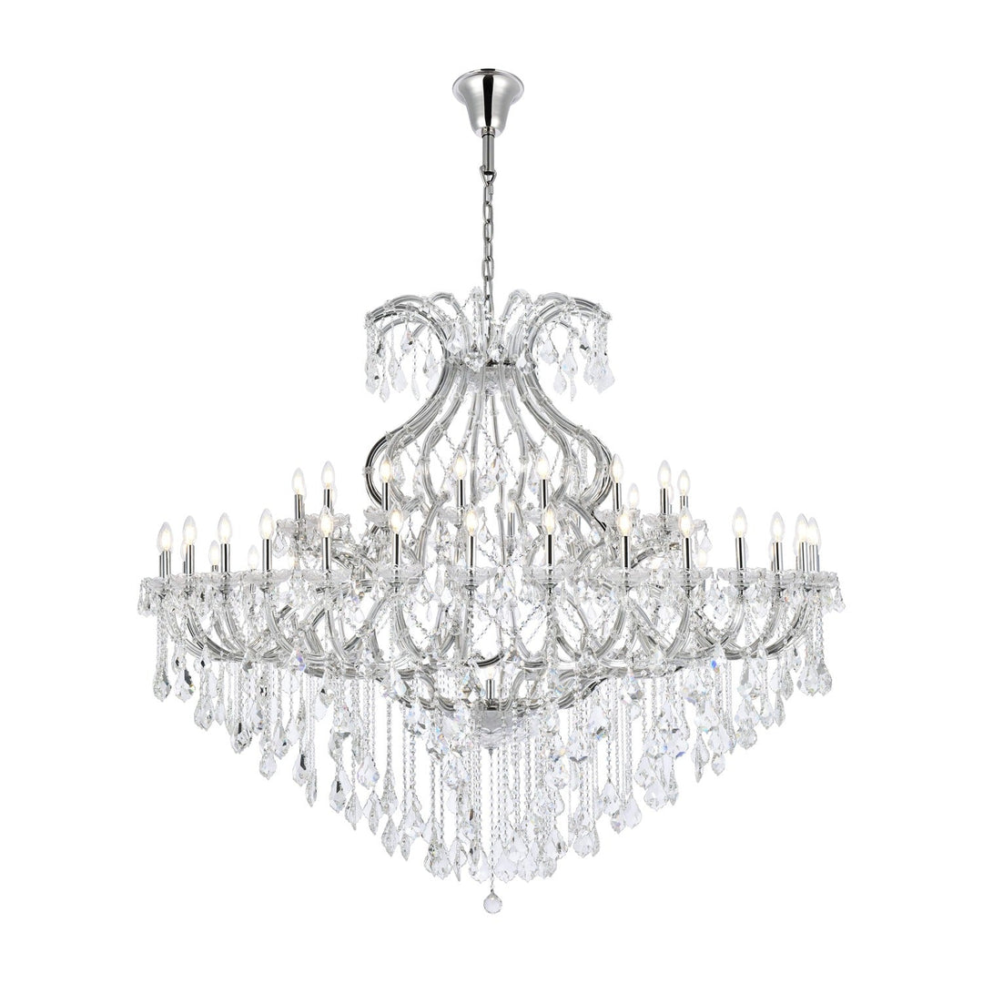 Maria Theresa Crystal Chandelier in Chrome by Elegant