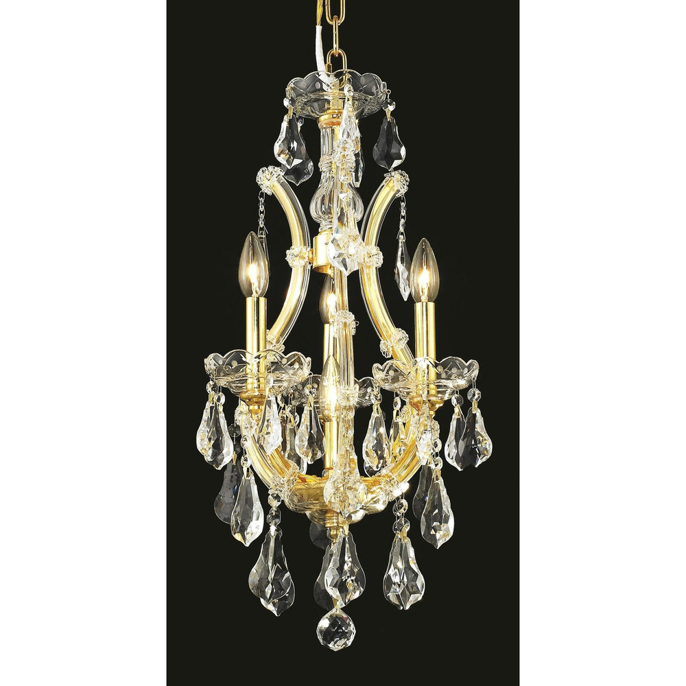 Maria Theresa Crystal Chandelier (2801) in Gold by Elegant