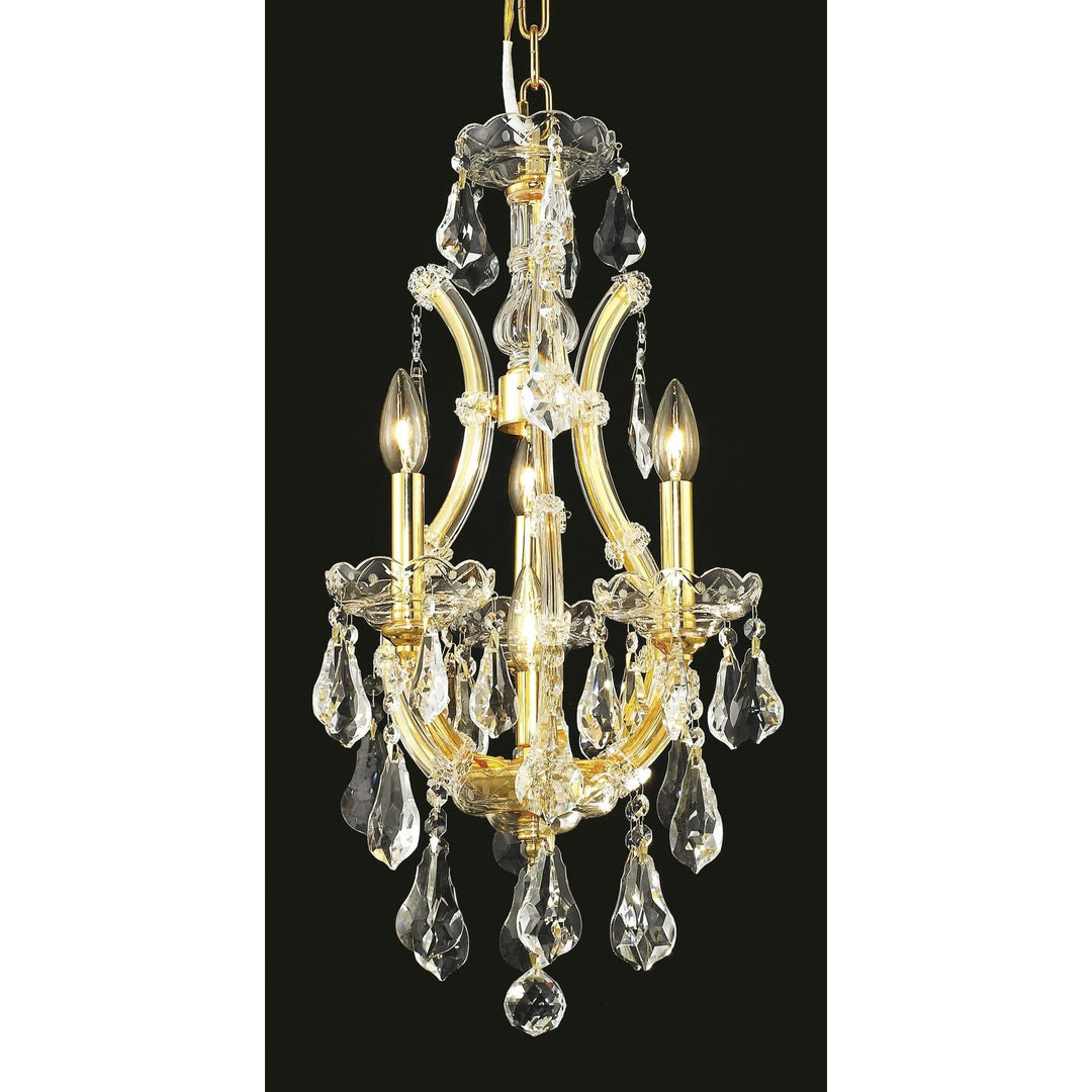 Maria Theresa Crystal Chandelier (2801) in Gold by Elegant