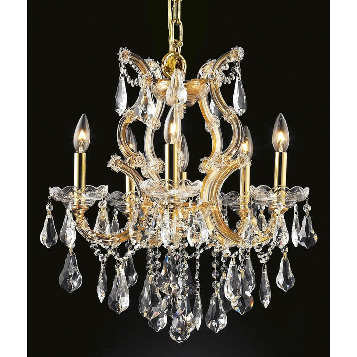Maria Theresa Crystal Chandelier (2801) in Gold by Elegant