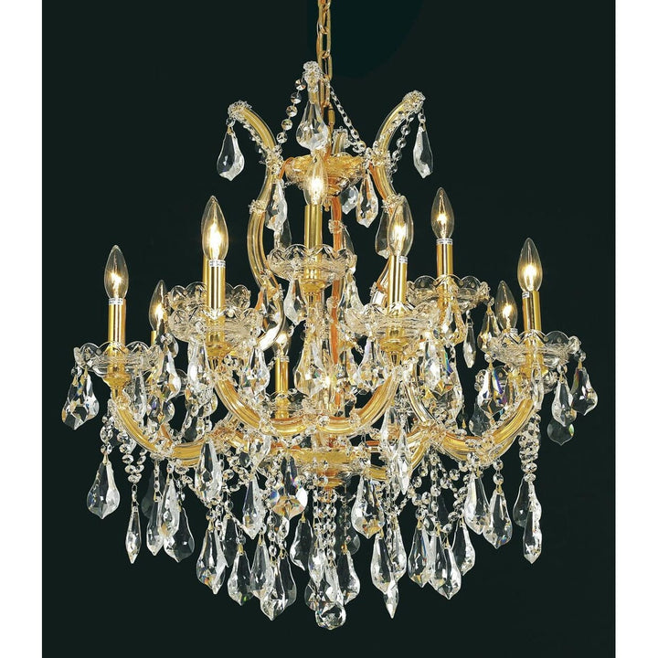 Maria Theresa Crystal Chandelier (2801) in Gold by Elegant