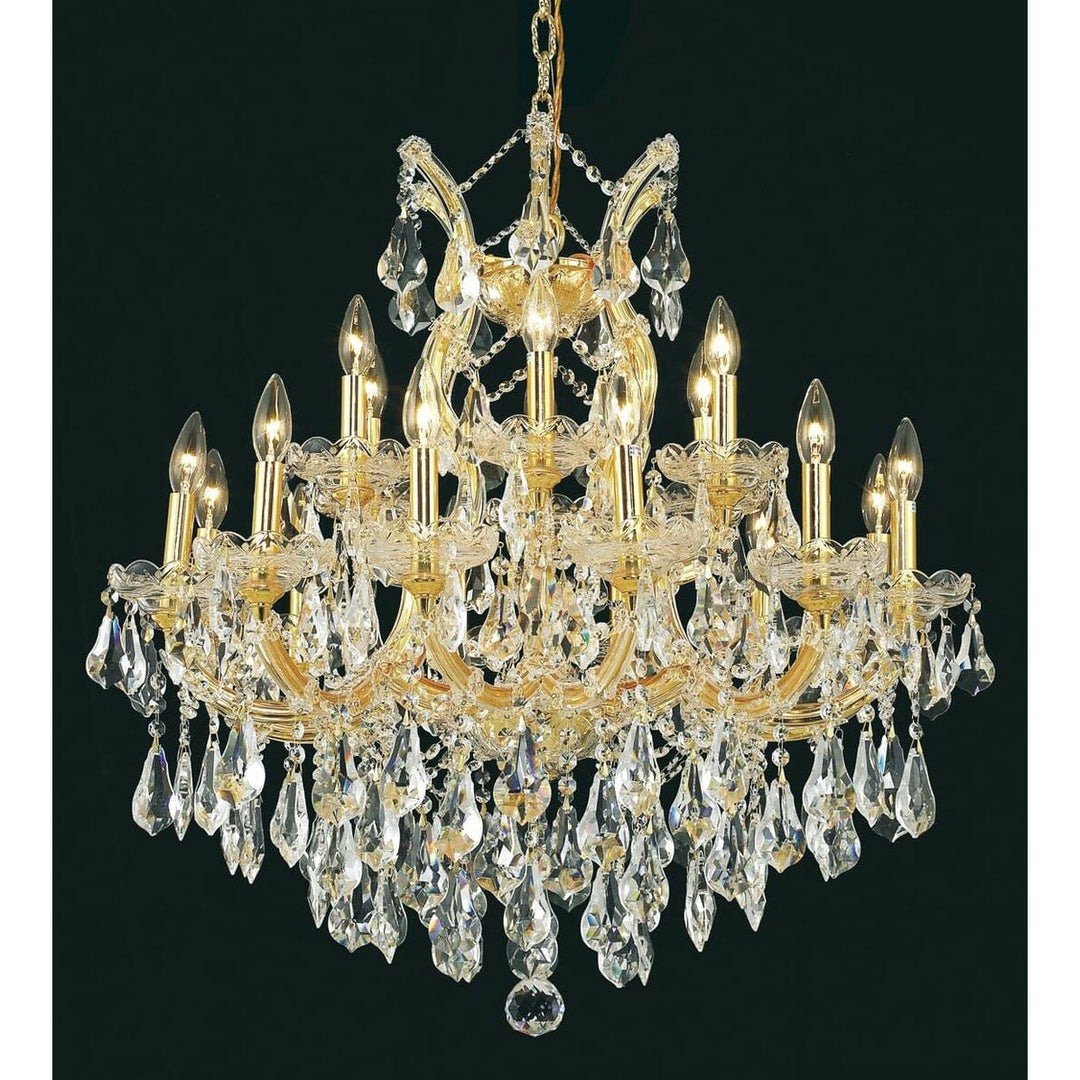 Maria Theresa Crystal Chandelier (2801) in Gold by Elegant