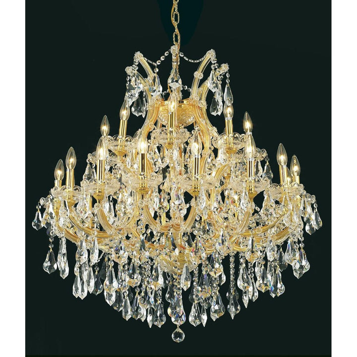 Maria Theresa Crystal Chandelier (2801) in Gold by Elegant