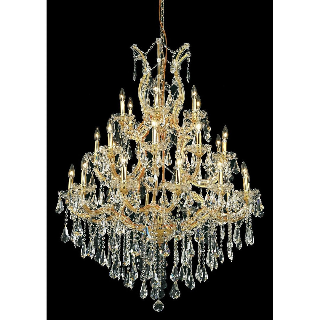 Maria Theresa Crystal Chandelier (2801) in Gold by Elegant