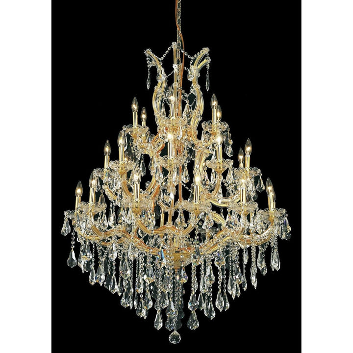 Maria Theresa Crystal Chandelier (2801) in Gold by Elegant