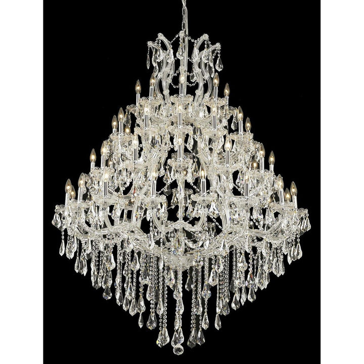 Maria Theresa Crystal Chandelier (2801) in Chrome by Elegant