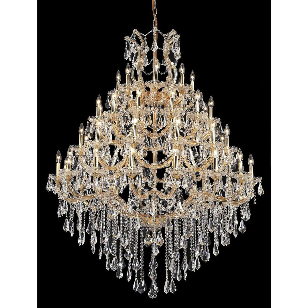 Maria Theresa Crystal Chandelier (2801) in Gold by Elegant