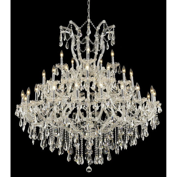Maria Theresa Crystal Chandelier (2801) in Chrome by Elegant