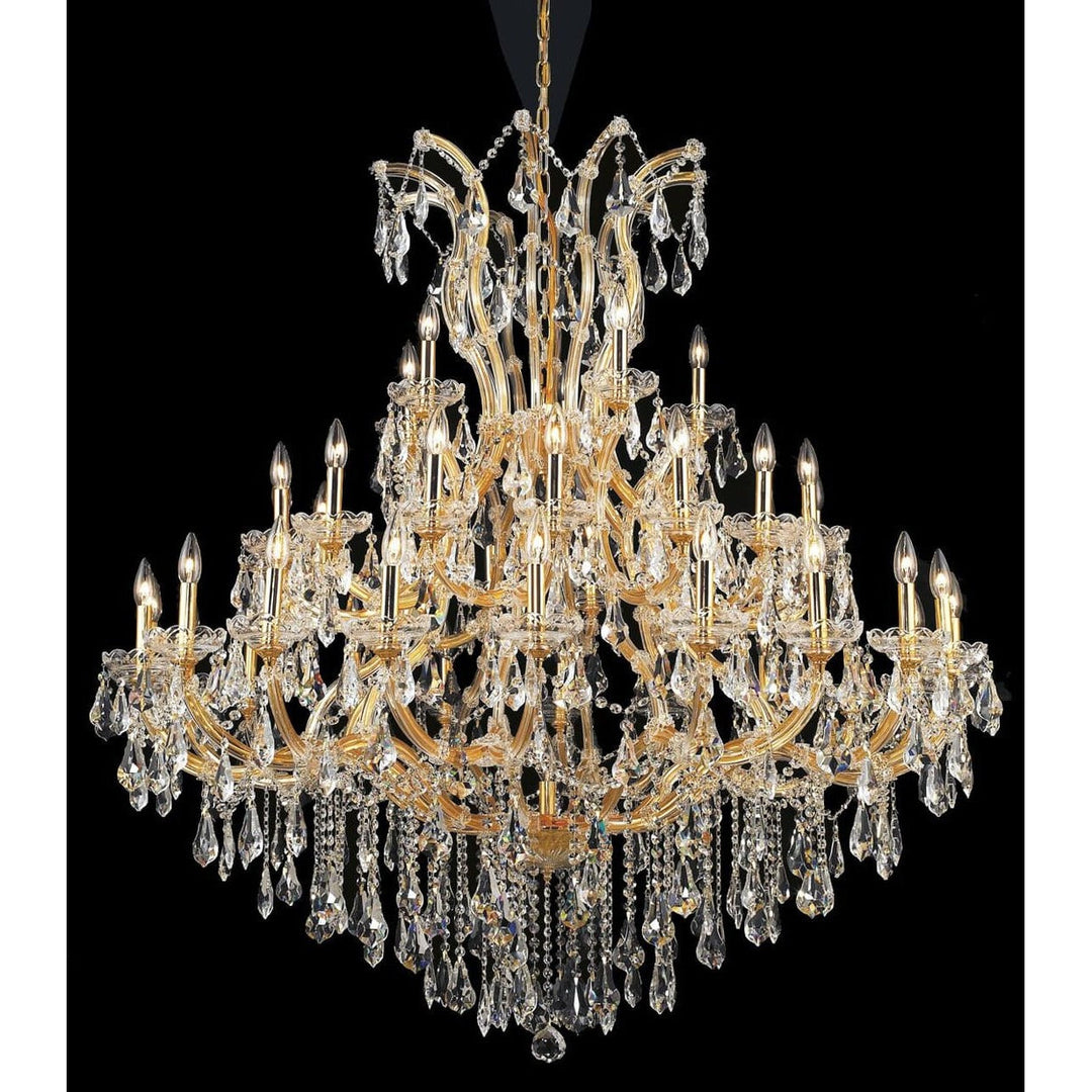 Maria Theresa Crystal Chandelier (2801) in Gold by Elegant