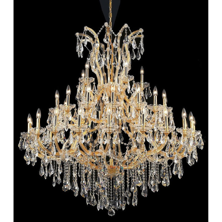 Maria Theresa Crystal Chandelier (2801) in Gold by Elegant