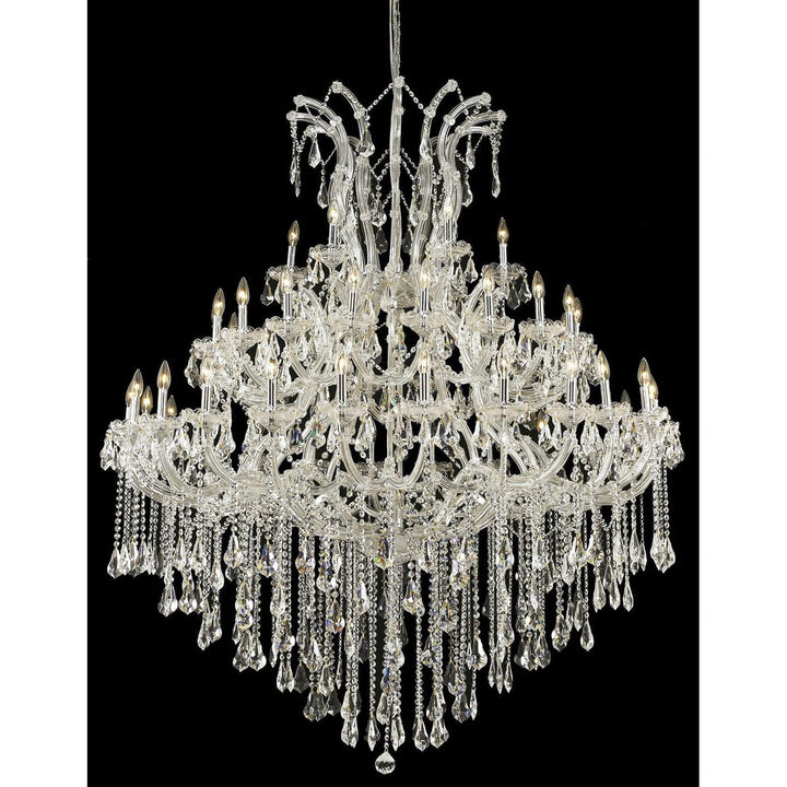 Maria Theresa Crystal Chandelier (2801) in Chrome by Elegant