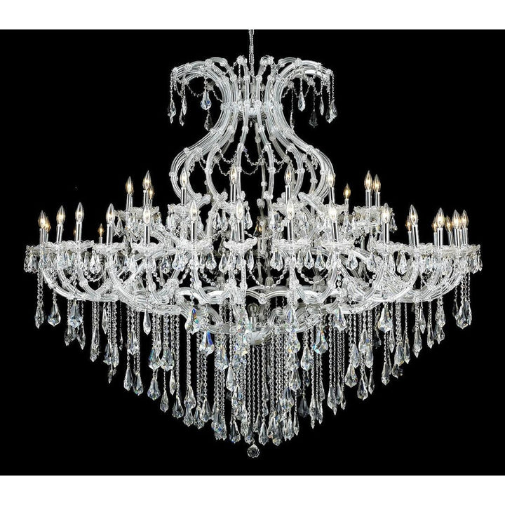 Maria Theresa Crystal Chandelier (2801) in Chrome by Elegant