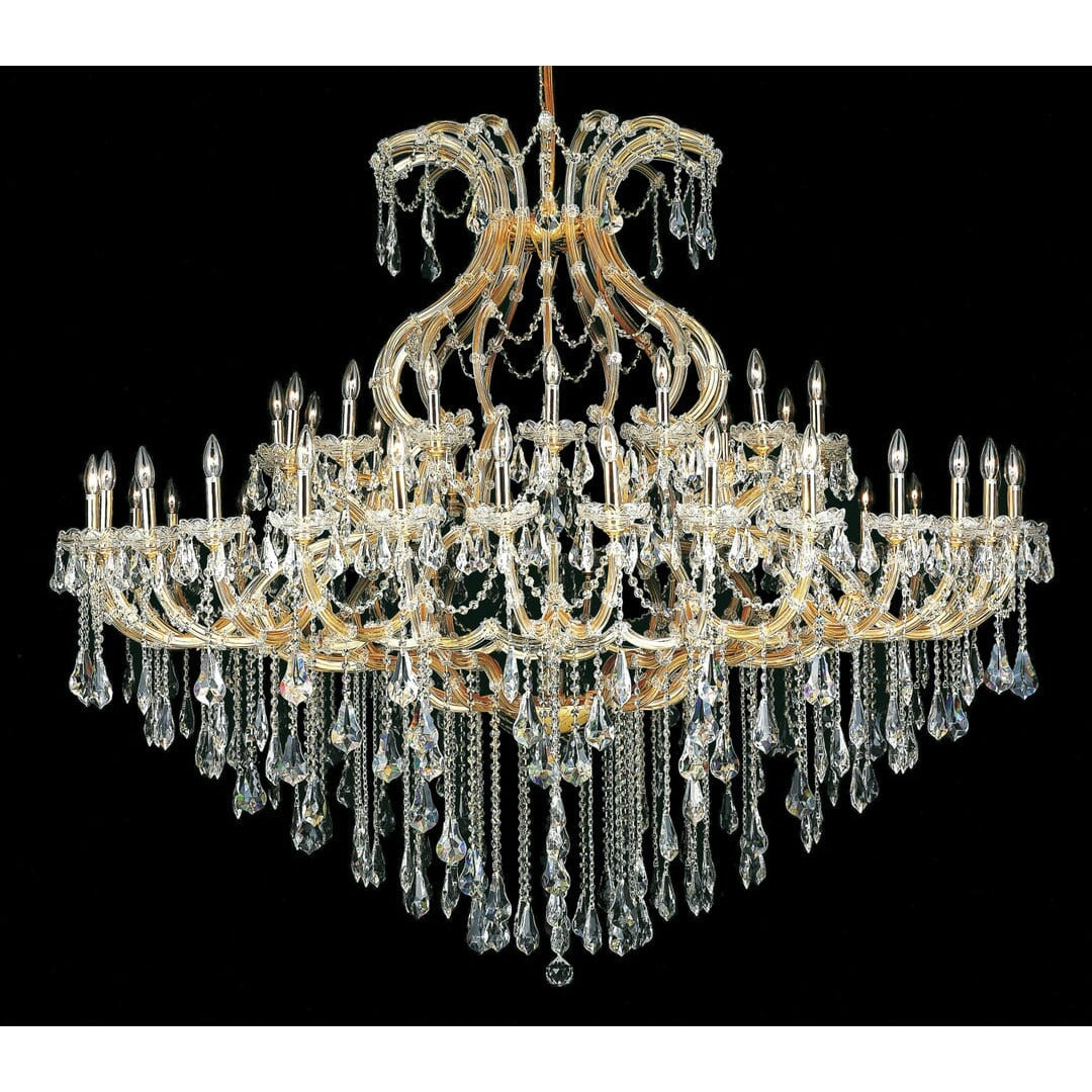Maria Theresa Crystal Chandelier (2801) in Gold by Elegant