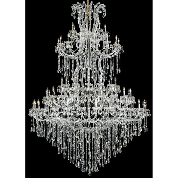Maria Theresa Crystal Chandelier (2801) in Chrome by Elegant