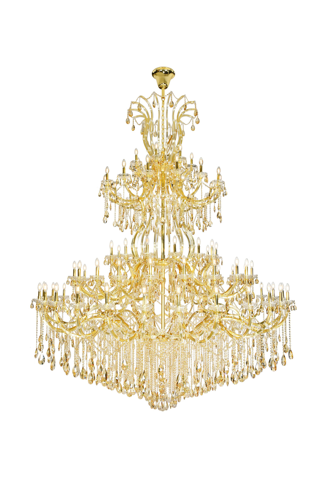 Maria Theresa Crystal Chandelier (2803) in Gold by Elegant